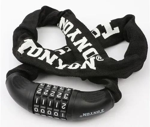 Замок кодовый TONYON для велосипедов, скутеров, мотоциклов.