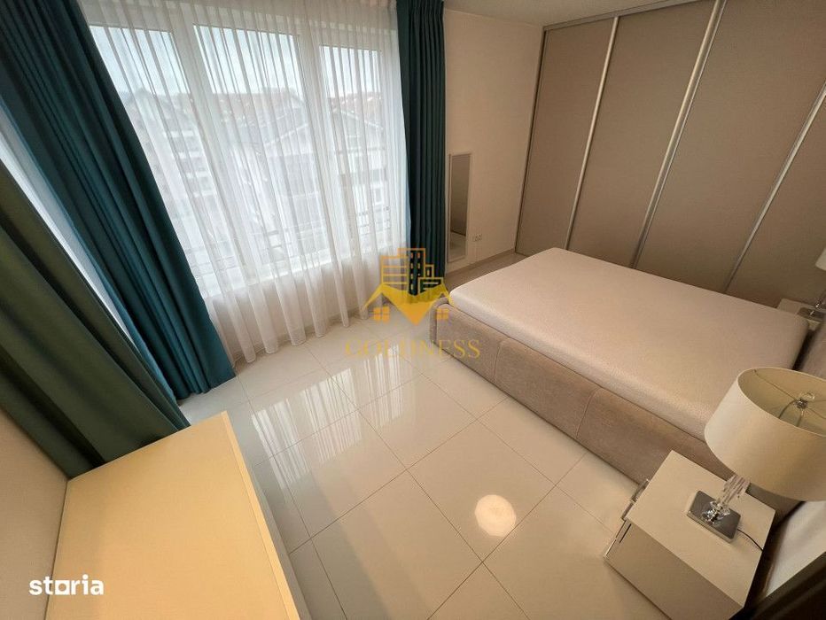 2 camere open space, modern mobilat, parcare subterana,AC,Pet Friendly