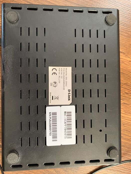 Маршрутизатор router ADSL D-Link DSL-2540U