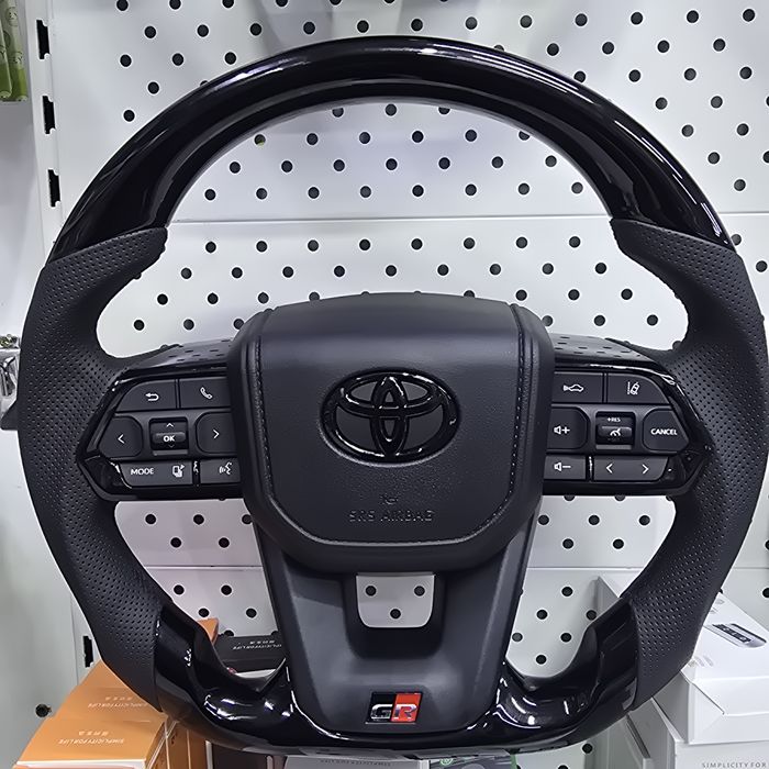 На любой тойота есть руль