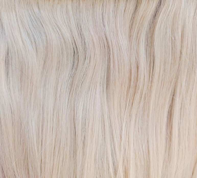 Естествена руса коса за удължаване