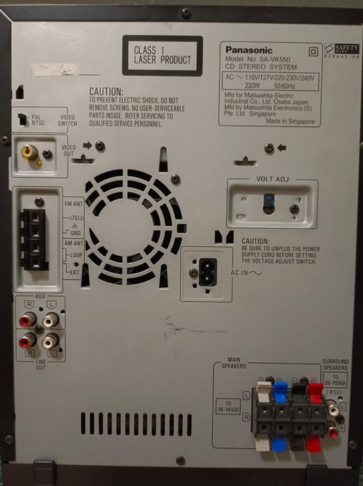 Музыкальный центр Panasonic