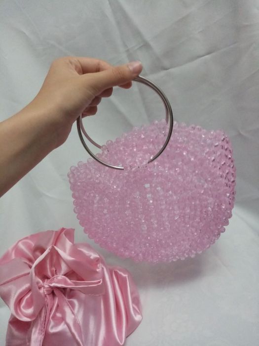 Сумка из бусин Jemchukli sumka Жемчужина сумка