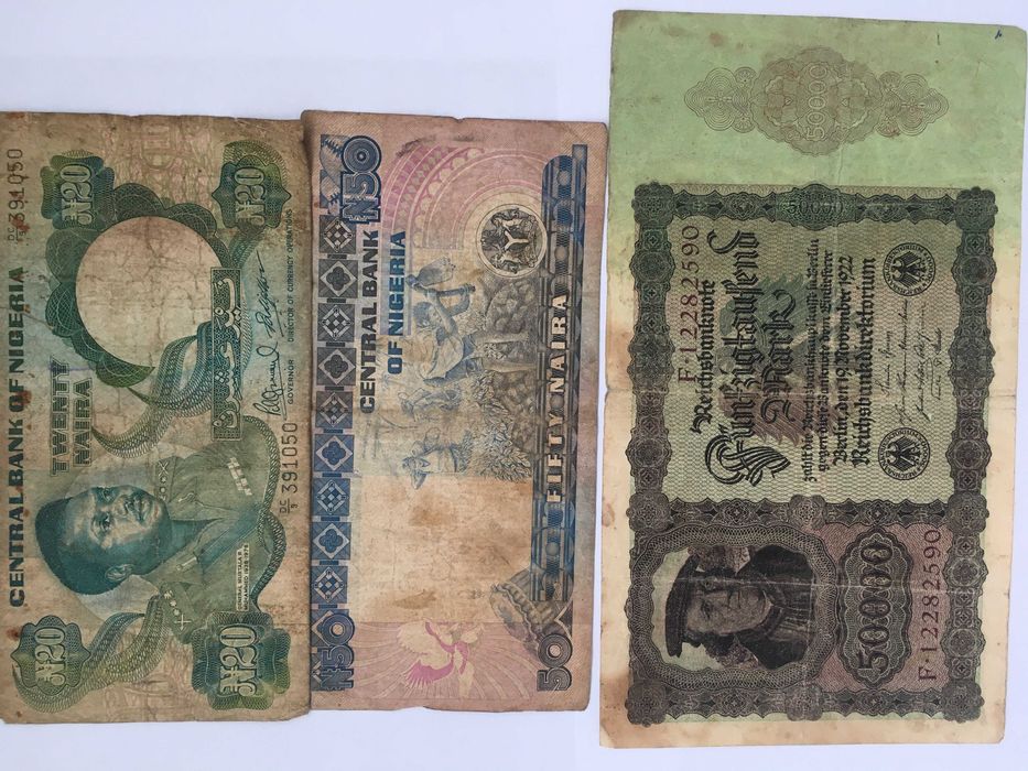 Numismatica- bancnote si monede vechi