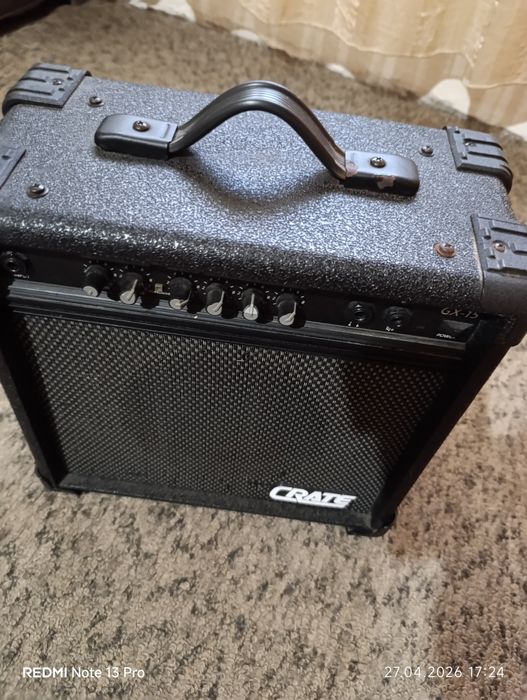 Китарен усилвател Crate GX-15 – отличен за домашно свирене