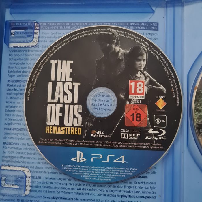 Jocul watch dogs2 si The Last of us remastered pentru ps4
