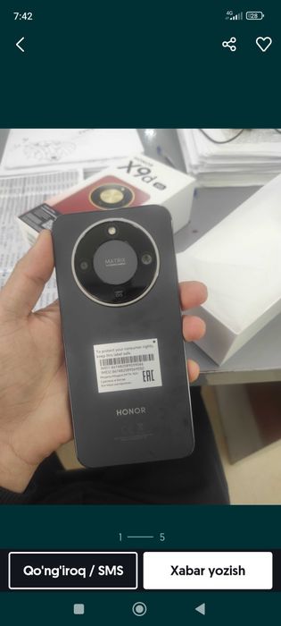 Honor X9 d telfoni sotiladi