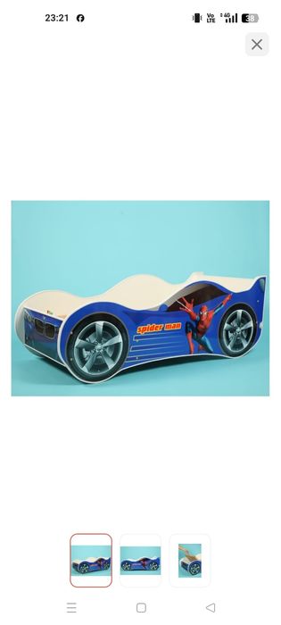 Новая детская кровать