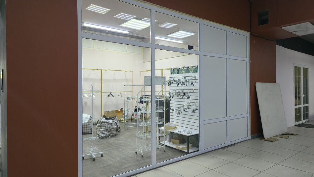 Перегородки от бутика.