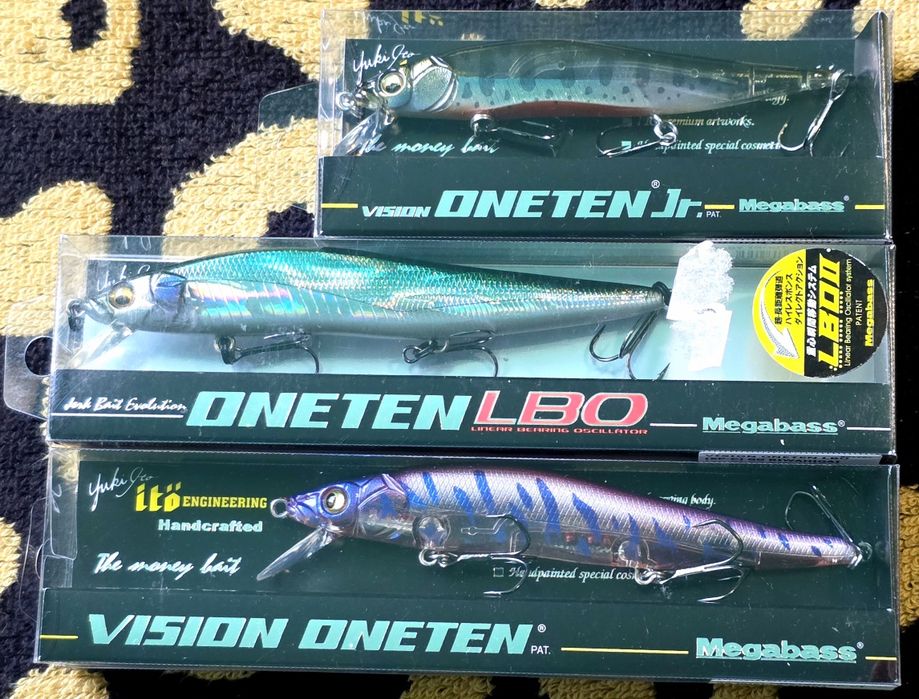3 voblere Megabass