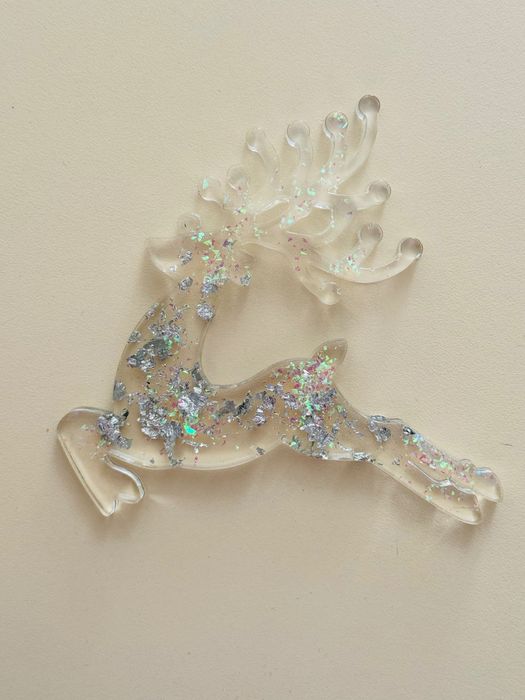 Коледни еленчета от епоксидна смола