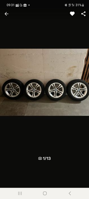 Jnate Bmw  cu cauciucurii de iarnă,seria 1, seria 3 ,pe 16'