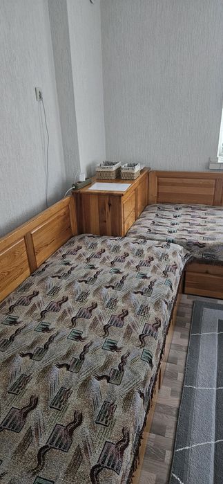 Ъглови легла от дърво