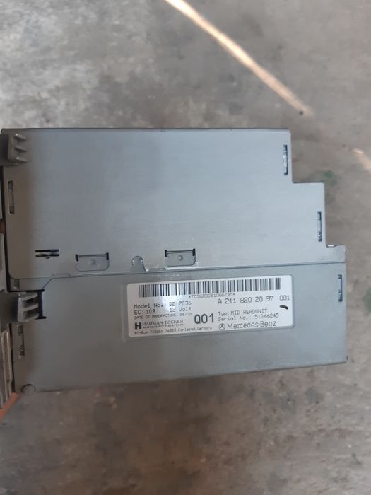 Навигация Mercedes w211