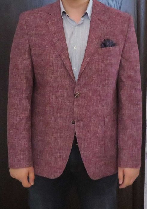 Ленено мъжко сако на IVENTI - №56