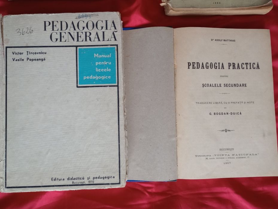 Carti pedagogie si manuale vechi istoria pedagogiei liceul pedagogic
