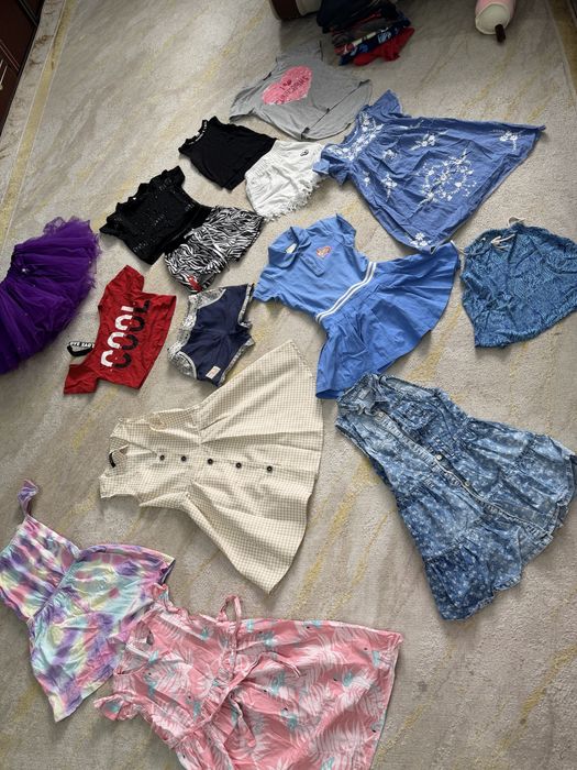 Пакет брендовой одежды на девочку 4-5 лет