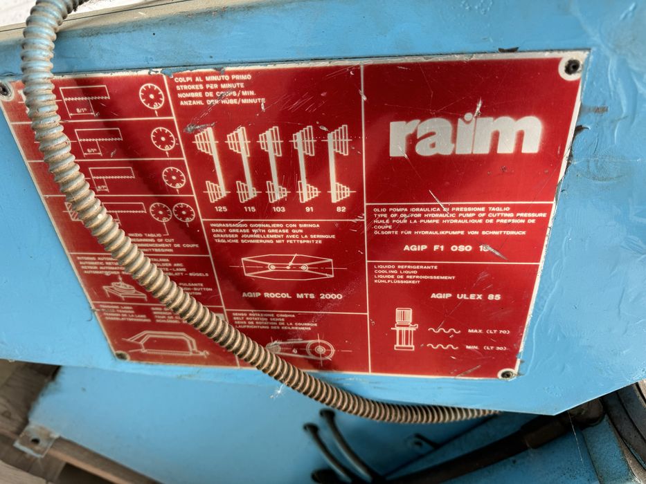 Fierastrau metal RAIM + masina gaurit