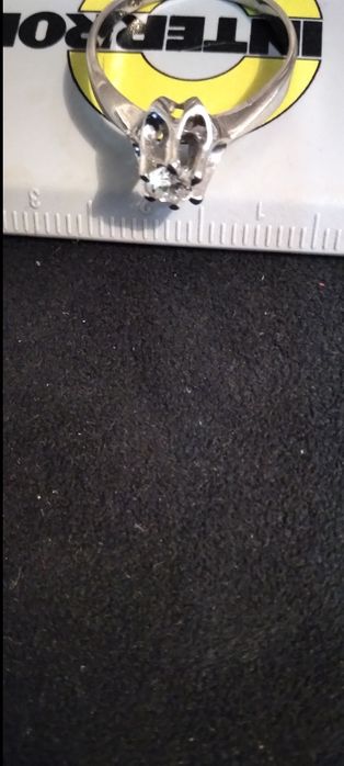 Inel dama 14k  diametru 18mm