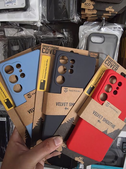 Промоция! Намалени! Samsung Galaxy S25 Ultra,S25+ TACTICAL Velvet гръб