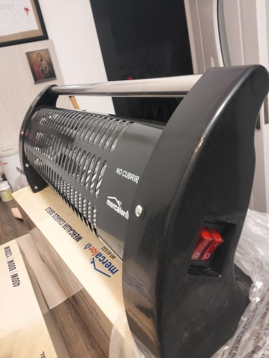 Radiator electric halogen  1200w nou