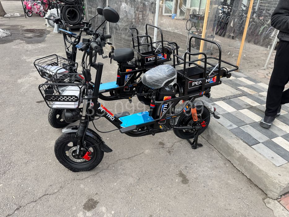 Электровелосипед Monster 60V | До 160 км | Идеально для доставки