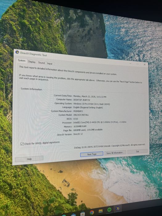 PC Gaming + Monitor 144hz, setup full