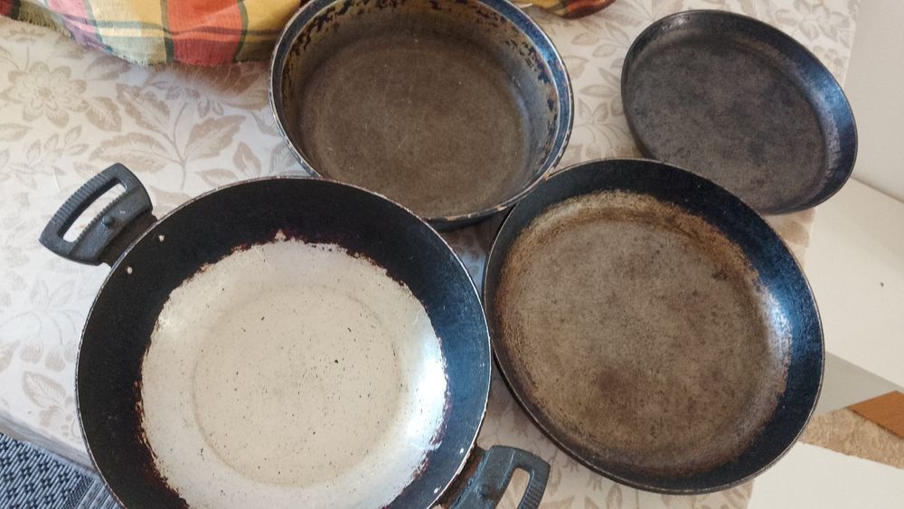 Посуда сковородки