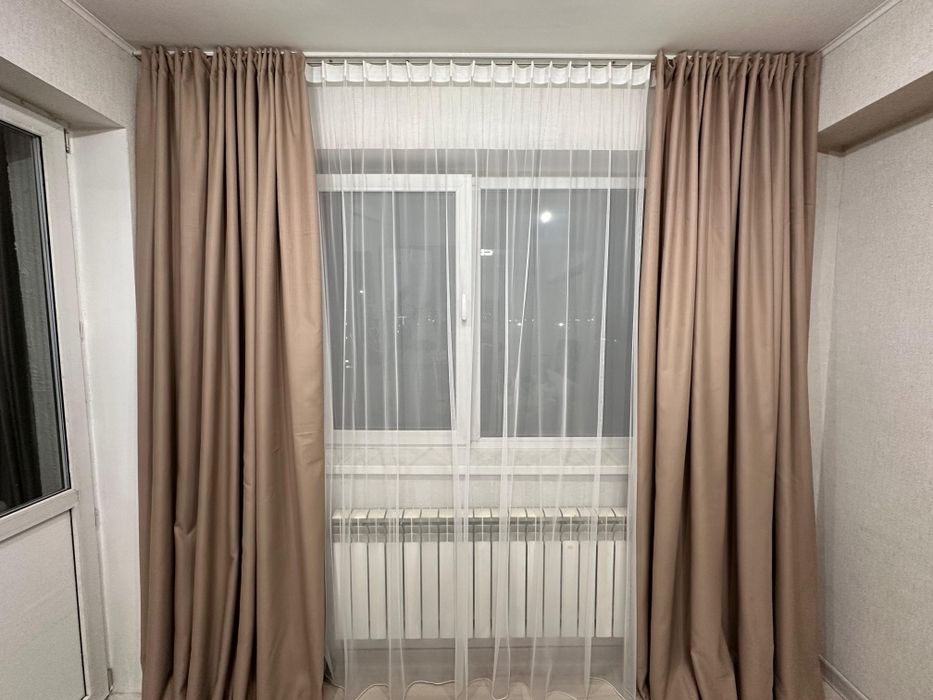 Готовые новые шторы и тюли
