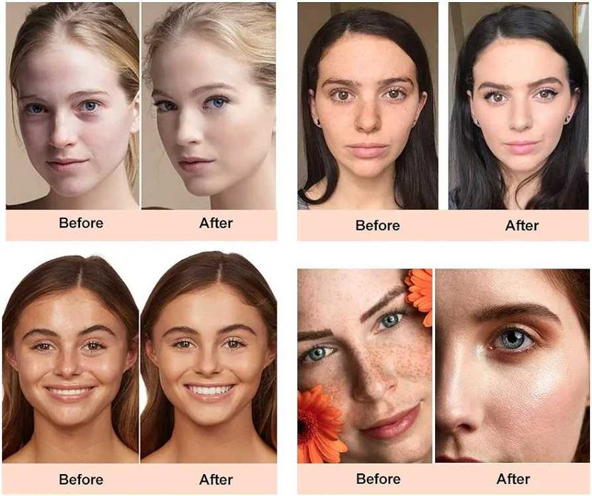 Фон дьо тен, променящ цвета, течен фон дьо тен за грим, течен коректор