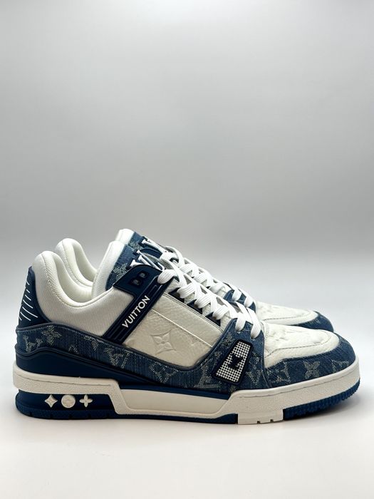 Louis Vuitton Trainers Blue Jeans Sneakers