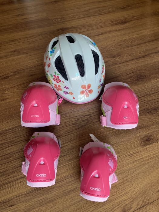 Намалени! Детски ролери 29-33 н, каска и протектори