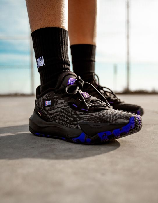 Ghete Baschet Nba Lakers Fast 900-1 Low - produs resigilat Decathlon