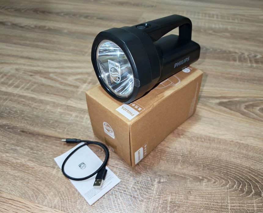 Lanterna Lampa Philips Originala cu Led Philips si Acumulator Nouă