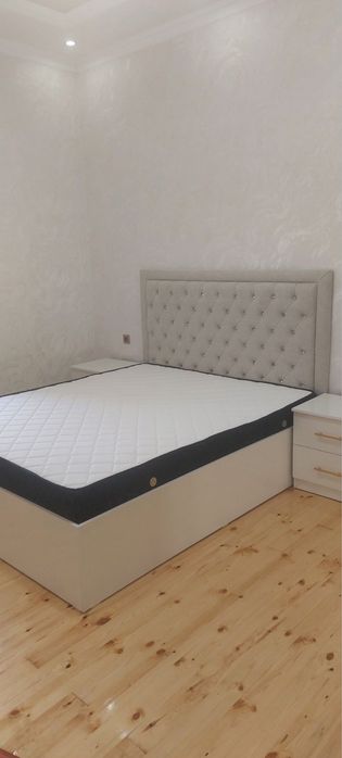 Кровать матрас одинарный двухьярусная мягкая двухспальная и в наличи