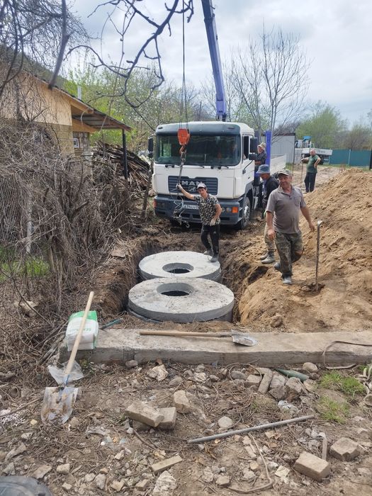 Септик под клють.