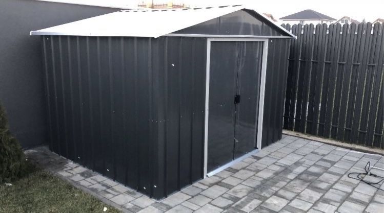 Asamblare magazie / Sopron metalic. Asamblare WPC . Terase DECK