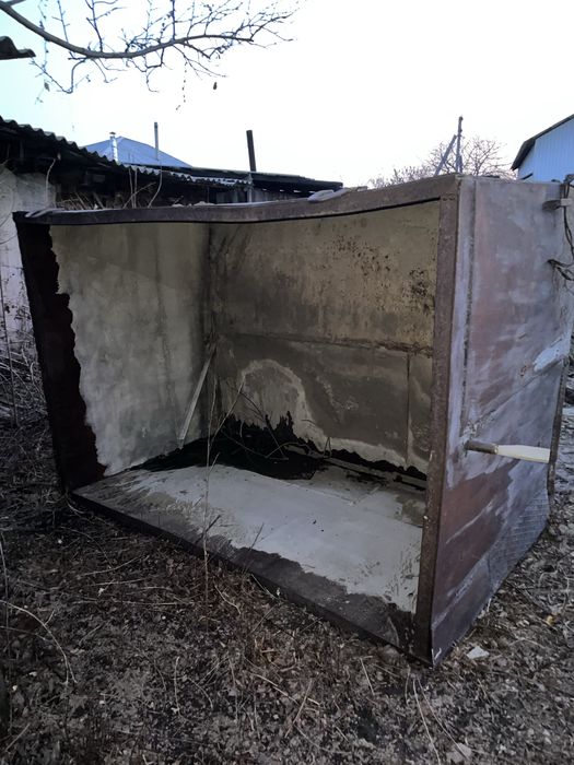 Емкасть советский қалың метал. 4куб