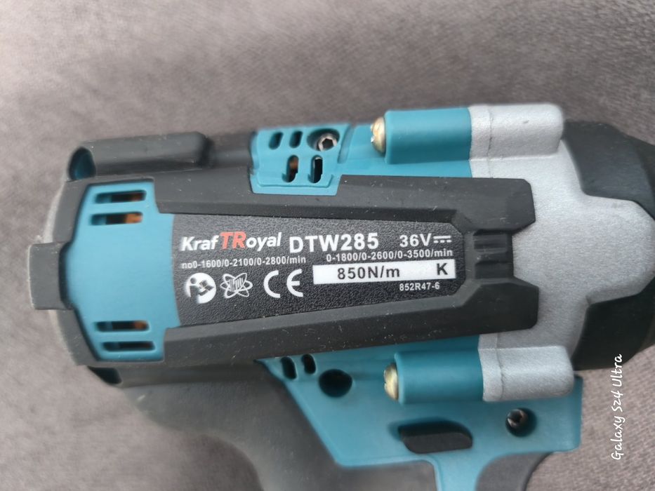 2в1 Акумулаторен ударен гайковерт/винтоверт Kraft Royal  36V 8Ah