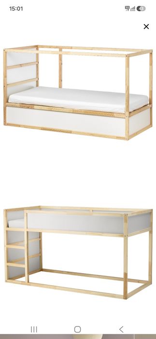 Pat reversibil alb ikea pin