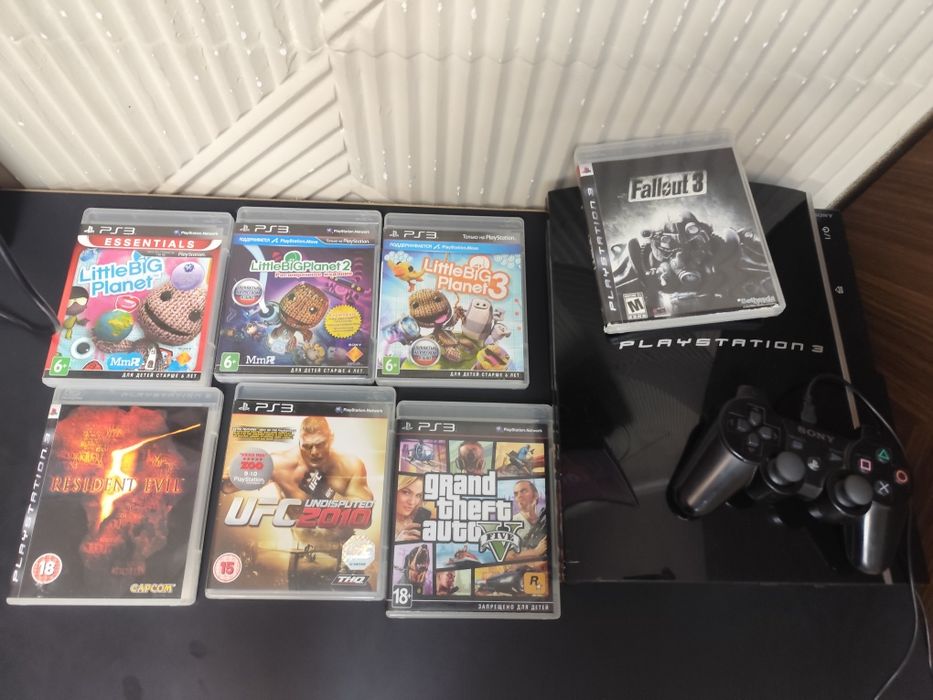 Sony Playstation 3 Fat+Игры