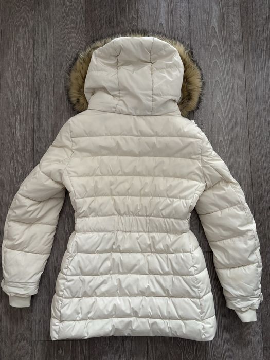 Zara зимно дебело яке екрю M