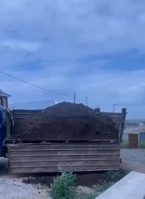 Чернозем, балласт, песок, щебень