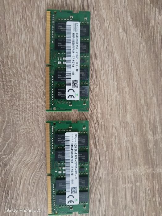ddr4 2x8 GB ram (16gb)