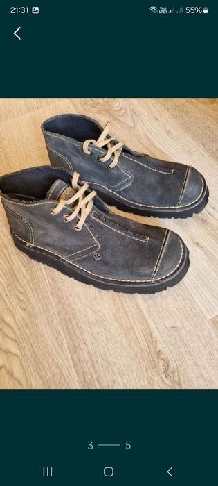 Ботинки 43-44р Замша