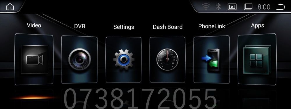 Navigatie BMW Seria 5 7 F10 F01 GPS Android Carplay Internet Bluetooth