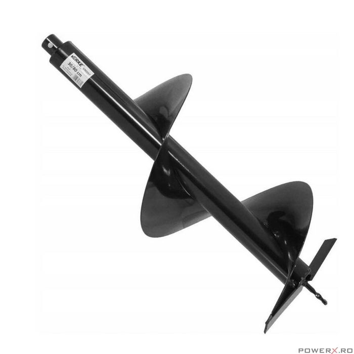 Burghiu pamant 30 cm x 80 cm, pentru motoburghiu, Verke