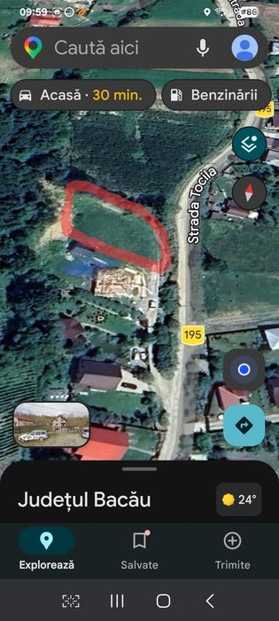 Proprietar vând 1000 mp teren intravilan Podiș