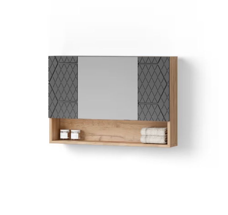 Шкаф за надмивка с огледало Vicco 6382