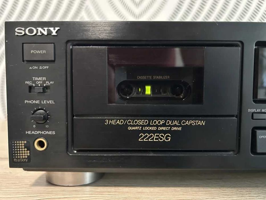 SONY TC-K222ESG /TC-K850ES Casetofon Deck incl. telecomanda